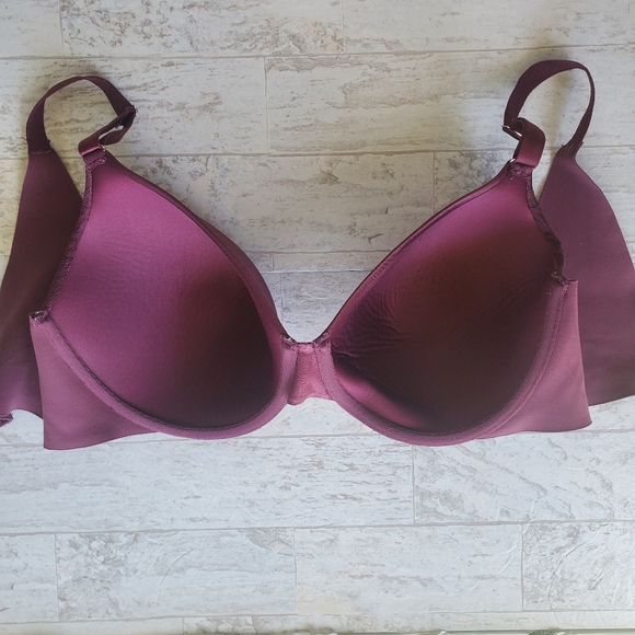 Soma Vanishing Back Full Coverage Lace Trim Bra Size 40D - Picture 6 of 8